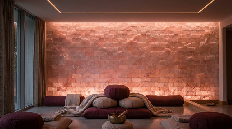 Salt Bricks for Meditation Rooms