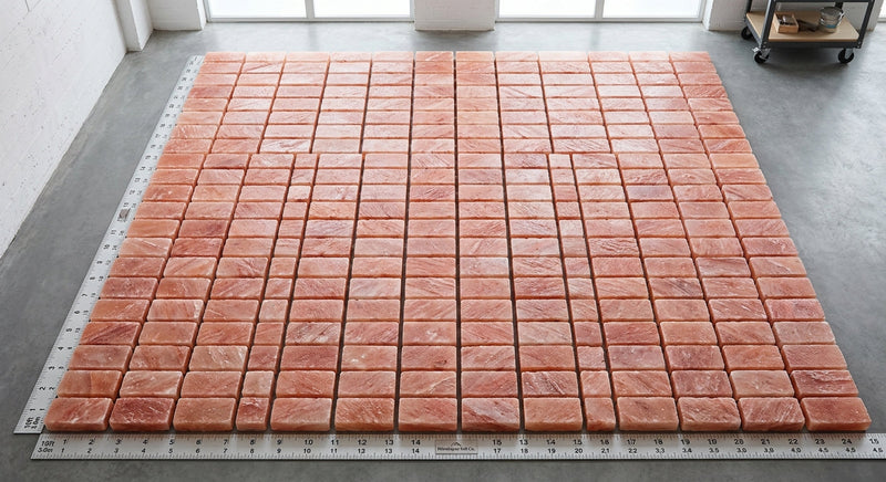 How Many Salt Bricks Per Square Foot