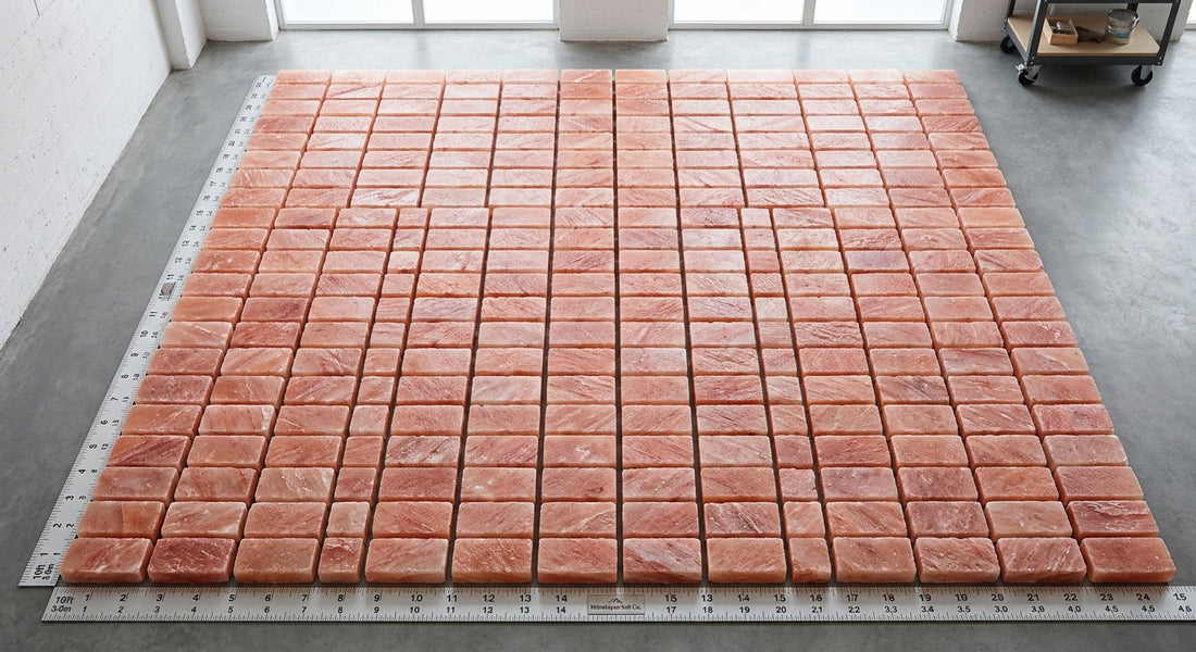 How Many Salt Bricks Per Square Foot