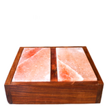 Foot Detox Himalayan Salt Tile Pair – Natural Massage & Wellness Set | NaturalSaltCo