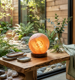 Globe Shape Himalayan Salt Lamp (11–14kg) – Premium Decorative Glow | NaturalSaltCo