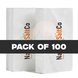 Himalayan White Salt Bricks 8" x 4" x 2" - Pack of 100