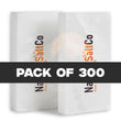Two packages of SaltCo salt with a 'Pack of 300' text overlay on a white background.