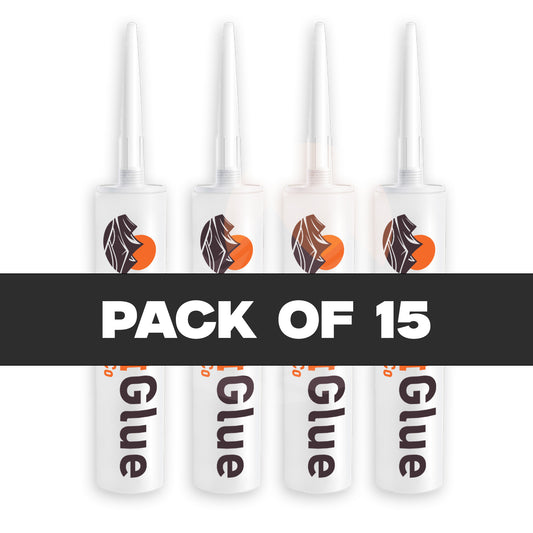 Transparent Salt Brick & Tile Adhesive Glue – Pack of 15