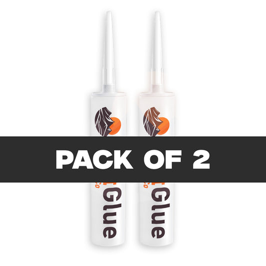 Transparent Salt Brick & Tile Adhesive Glue – Pack of 2