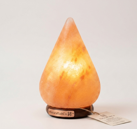 Himalayan Pink Salt Tear Drop Shape-Lamp (6–7kg) | NaturalSaltCo