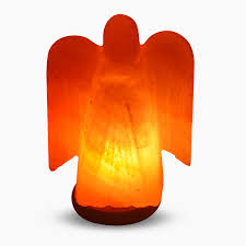 Angel Shape Himalayan Salt Lamp (7kg) – Decorative Warm Glow Lamp | NaturalSaltCo