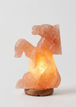 Dancing Standing Horse Himalayan Salt Lamp (6–7kg) – Decorative Warm Glow Lamp | NaturalSaltCo