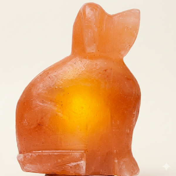 Dog Sitting Up Shape Himalayan Salt Lamp (6–7kg) – Decorative Warm Glow Lamp | NaturalSaltCo