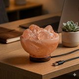 Mini USB Fireball Salt Lamp (5.5lb)