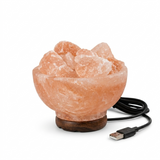 Mini USB Fireball Salt Lamp (5.5lb)