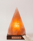 Himalayan Pyramid Salt Lamp (6–7kg) – Natural Warm Glow | NaturalSaltCo