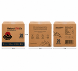 Pink Salt Wall 5×4 ft – 20 Sq Ft Himalayan Salt Bricks Kit with LED Lights & Adhesive