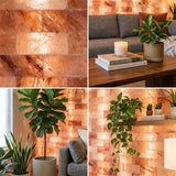 Himalayan Pink Salt Tile 8" x 4" x 1" - Single Tile